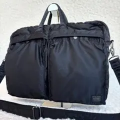 【PORTER ポーター】タンカー 2way ビジネスバッグ ブラック