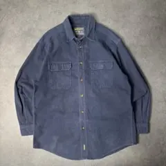 Woolrich シャモアクロスシャツ コットン100% L