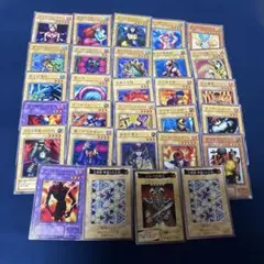 【当時物】 遊戯王 バンダイ版 コナミ版　まとめ売り 29枚