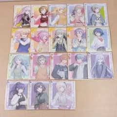 ❶プロセカ セガ ラッキーくじ ミニ色紙 18枚