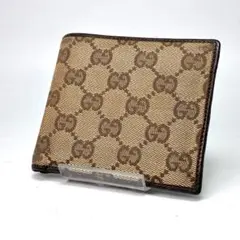 新品未使用】GUCCI 二つ折り財布 GG柄 オールドグッチ 札入れ - メルカリ