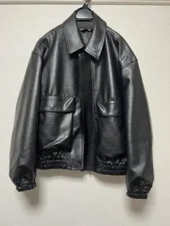 WYM LIDNM ARTIFICIAL GRAIN SHORT BLOUSON