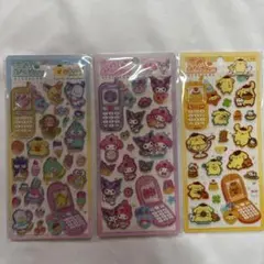 ☆【正規品】平成はっぴーフォン　サンリオ　3点セット☆