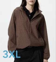 希少！ユニクロ ポケッタブルUVカットパー　NANODESIGN 3XL