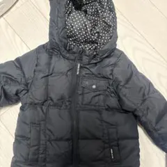 COMME CA ISM 黒 中綿ジャケットリバーシブル