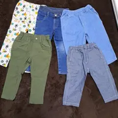 カジュアルボトムス5点セット サイズ90.95.100