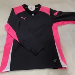 Puma 黒 ピンク 長袖シャツ 140㎝