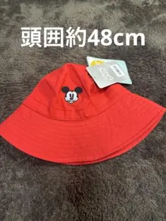 Disney Baby ミッキーマウス 赤いベビー帽子