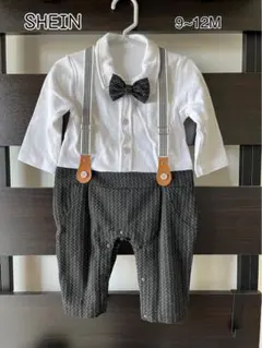 美品【SHEIN】SOLOCOTE フォーマル サスペンダー付きロンパース