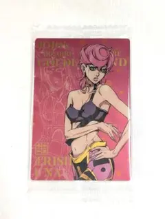新品未開封 ジョジョの奇妙な冒険 トリッシュウナ ウエハース カード トリッシュ