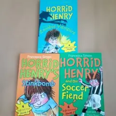 Horrid Henry 3冊 scholarstic バイリンガル