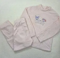 ユニクロ　ちいかわ ✕ サンリオ ピンク ルームウェア　150