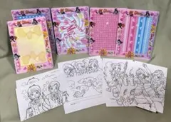 平成レトロ　初代　プリキュア マックスハート ぬりえではがきんちょ ミニ