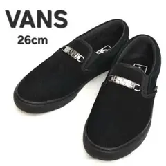 美品✨VANS チェーンスリッポン 26 ブラック 大人カジュアル