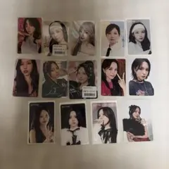 TWICE ミナ　トレカ　ステッカー　14枚まとめ売り