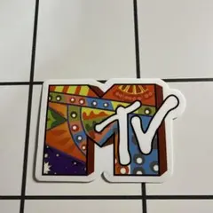 MTV カラフル ロゴ ステッカー