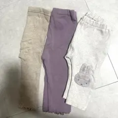 【80サイズ】ボトムス3本セット