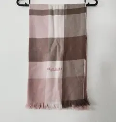 BLUE LABEL チェック柄ストール