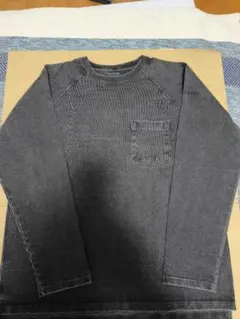 Good On 長袖 ポケットTシャツ ラグラン ピグメントブラック Lのサムネイル