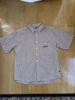BoTT チェック柄 半袖シャツ M BROWNのサムネイル