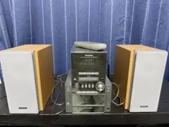 【ジャンク】Panasonic MDステレオシステム SA-PM57MD 難あり