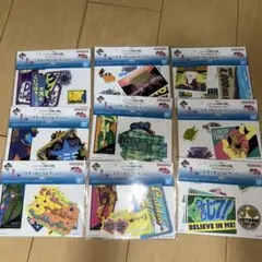 ジョジョ一番くじ　L賞ステッカーコレクション9個セット