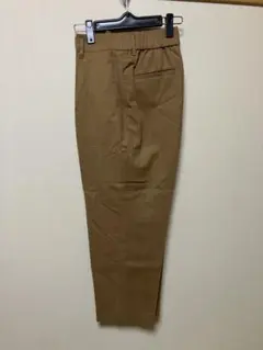 UNIQLO ユニクロ　キャメルウール混合パンツ　レディースL