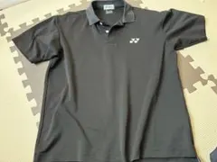 YONEX ポロシャツ Lサイズ黒バドミントン　ウェア　ユニフォーム　ヨネックス