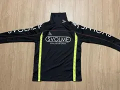 SVOLME/スボルメ/トレーニングウェア/ジャージ/長袖／黒／サッカー