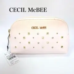 CECIL McBEE セシルマクビー ピンク ポーチ スタッズ ポーチのサムネイル