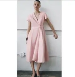 ZARA チェック柄ポプリンワンピースZWCOLLECTION Sサイズ - メルカリ
