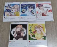 カッコウの許嫁 13巻購入特典ポストカード 5枚セット