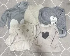 プティマイン petit main 90cm 【おまとめ5点セット】女の子