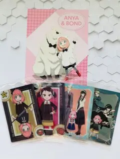 SPY×FAMILYウエハースカード、ノベルティポストカード