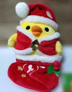 リラックマ クリスマスぬいぐるみ＊キイロイトリ サンタ 2010年
