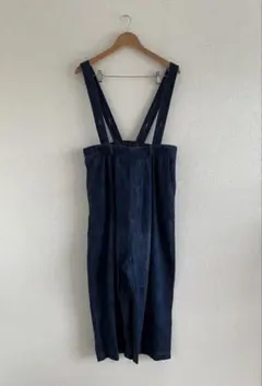 サマンサモスモス デニム ツイルサスペンダー付きパンツ サロペット ワイドパンツのサムネイル