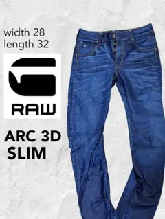 G-STAR RAW ARC 3D SLIM デニムパンツ W28 L32のサムネイル
