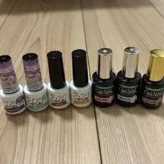 ジェルネイルセット ジェルネイル 7本セット
