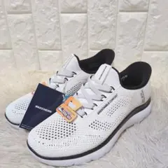 新品タグ付き✨スケッチャーズ スリップインズ スニーカー メッシュ 軽量 25