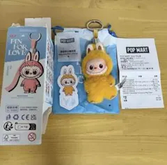 【Y】POP MART PIN FOR LOVE ラブブ ぬいぐるみ