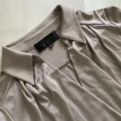 美品★UNTITLED ラップワンピース 長袖ワンピース サイズ2