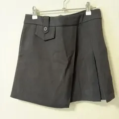 黒　ミニスカート　キュロットスカート スカパン ブラック Mサイズ