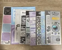 blackletter 未使用品 シール まとめ売り