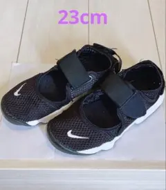 NIKE ナイキ エアリフト キッズ シューズ オールシーズン ブラック 23㎝