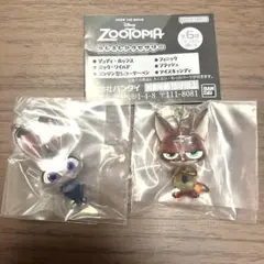 ズートピア　めじるしアクセサリー　ジュディ　ニック　２点セット