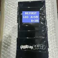 未開封 BE:FIRST LEO ファンミ A,B フォトカード8枚
