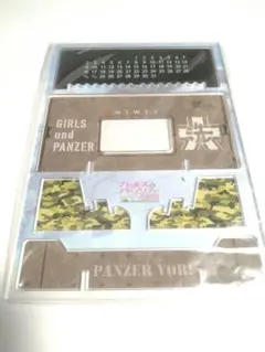 ガールズ＆パンツァー ガルパン アクリル万年パンツァーカレンダー