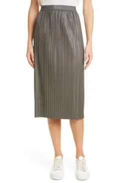 Max Mara Leisure A-line プリーツ skirt