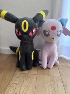 ポケモン　エーフィ ブラッキー めちゃもふぐっと　ぬいぐるみ　タグ付き