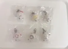 サンリオ ふわふわスノー めじるしアクセサリー　コンプリートセット